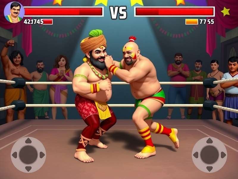 Motu Patlu Wrestling Duel Gameplay